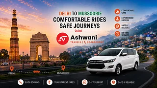 Delhi to mussorie taxi service